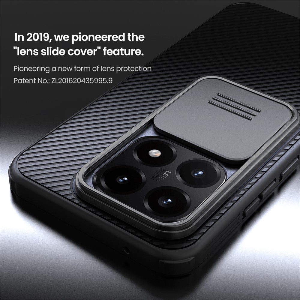 NILLKIN Camshield Pro Series for Xiaomi 15T Case PC + TPU Slide Camera Lid Phone Cover
