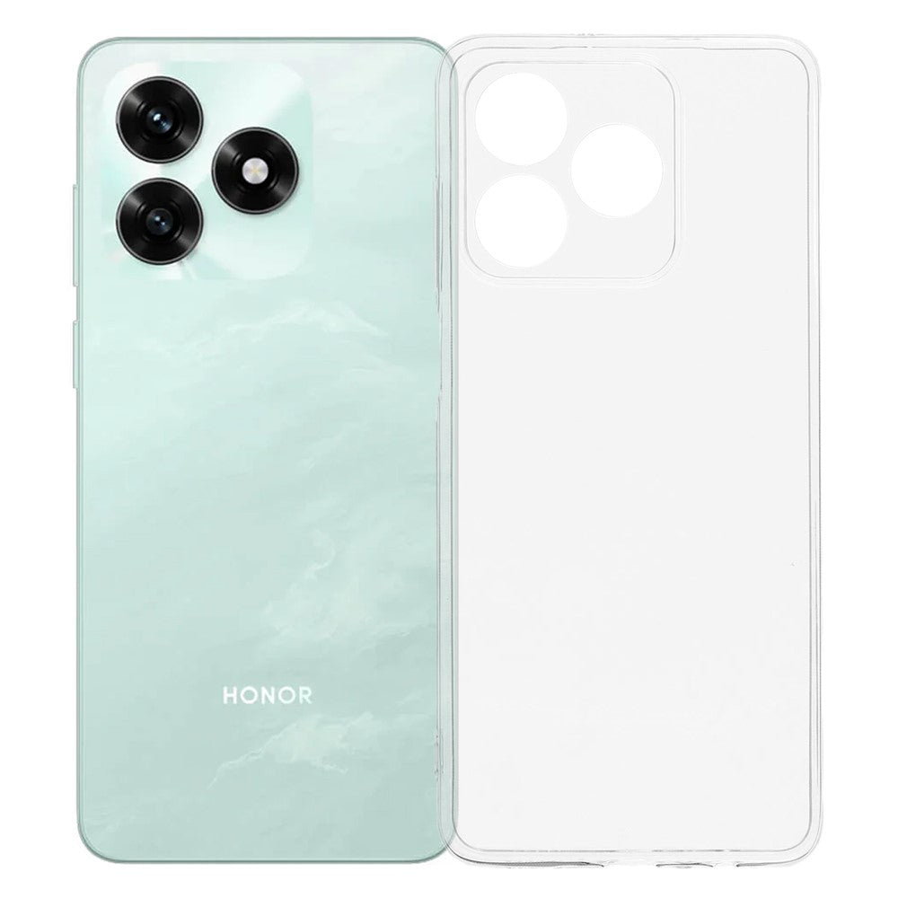For Honor X5c 4G  /  X5c Plus 4G Back Cover Ultra Thin Flexible TPU Clear Phone Case