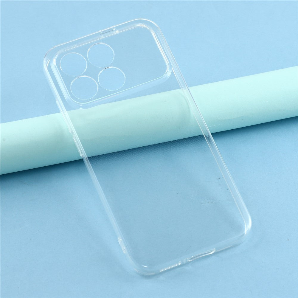 For Xiaomi Redmi K90 5G / Poco F8 Pro Back Cover Ultra Thin Flexible TPU Clear Phone Case