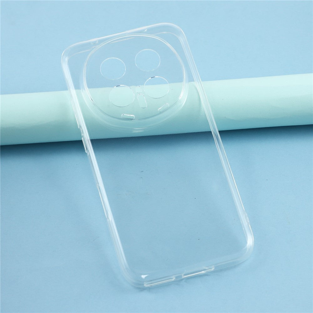For Honor Magic8 Pro 5G Back Cover Ultra Thin Flexible TPU Clear Phone Case