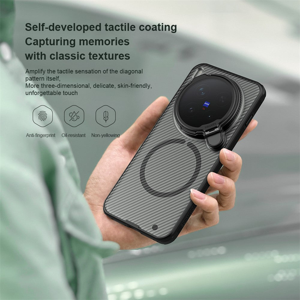 NILLKIN Camshield Prop Magnetic Series for vivo X300 Pro 5G Magnetic Case Clear Lens Lid PC TPU Phone Back Cover