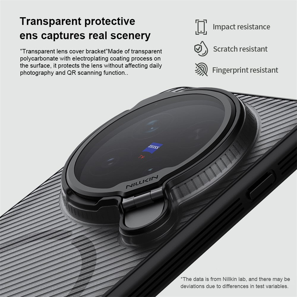 NILLKIN Camshield Prop Magnetic Series for vivo X300 Pro 5G Magnetic Case Clear Lens Lid PC TPU Phone Back Cover