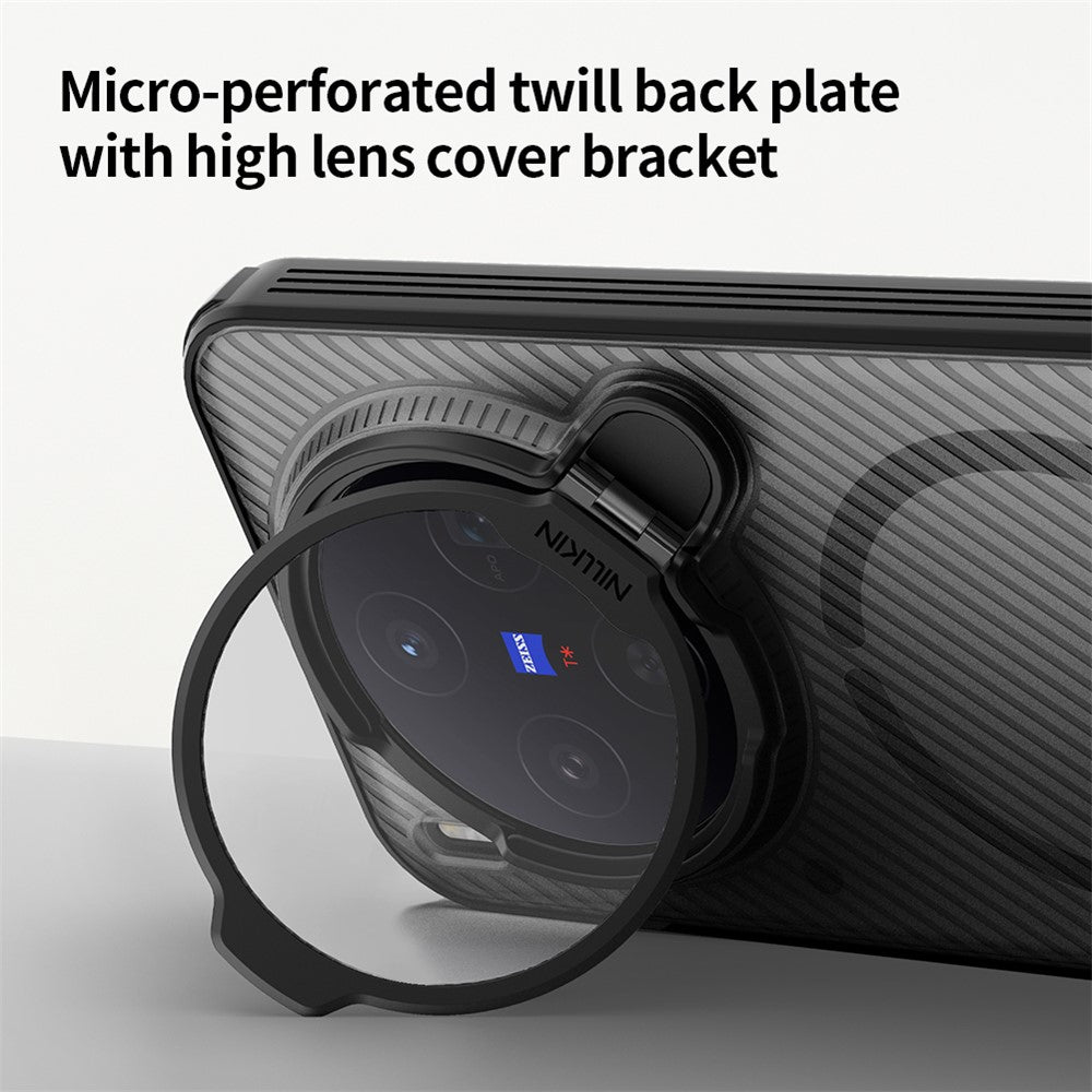 NILLKIN Camshield Prop Magnetic Series for vivo X300 5G Magnetic Case Clear Lens Lid PC TPU Phone Back Cover
