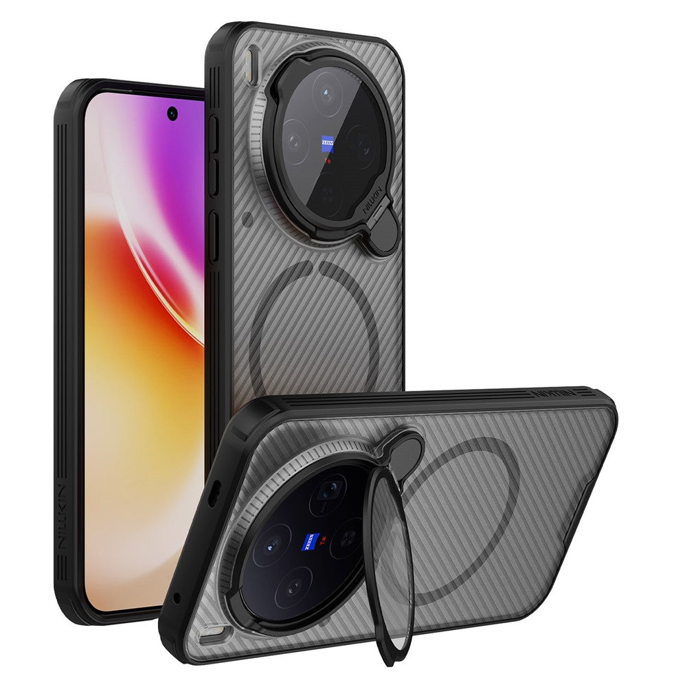 NILLKIN Camshield Prop Magnetic Series for vivo X300 5G Magnetic Case Clear Lens Lid PC TPU Phone Back Cover