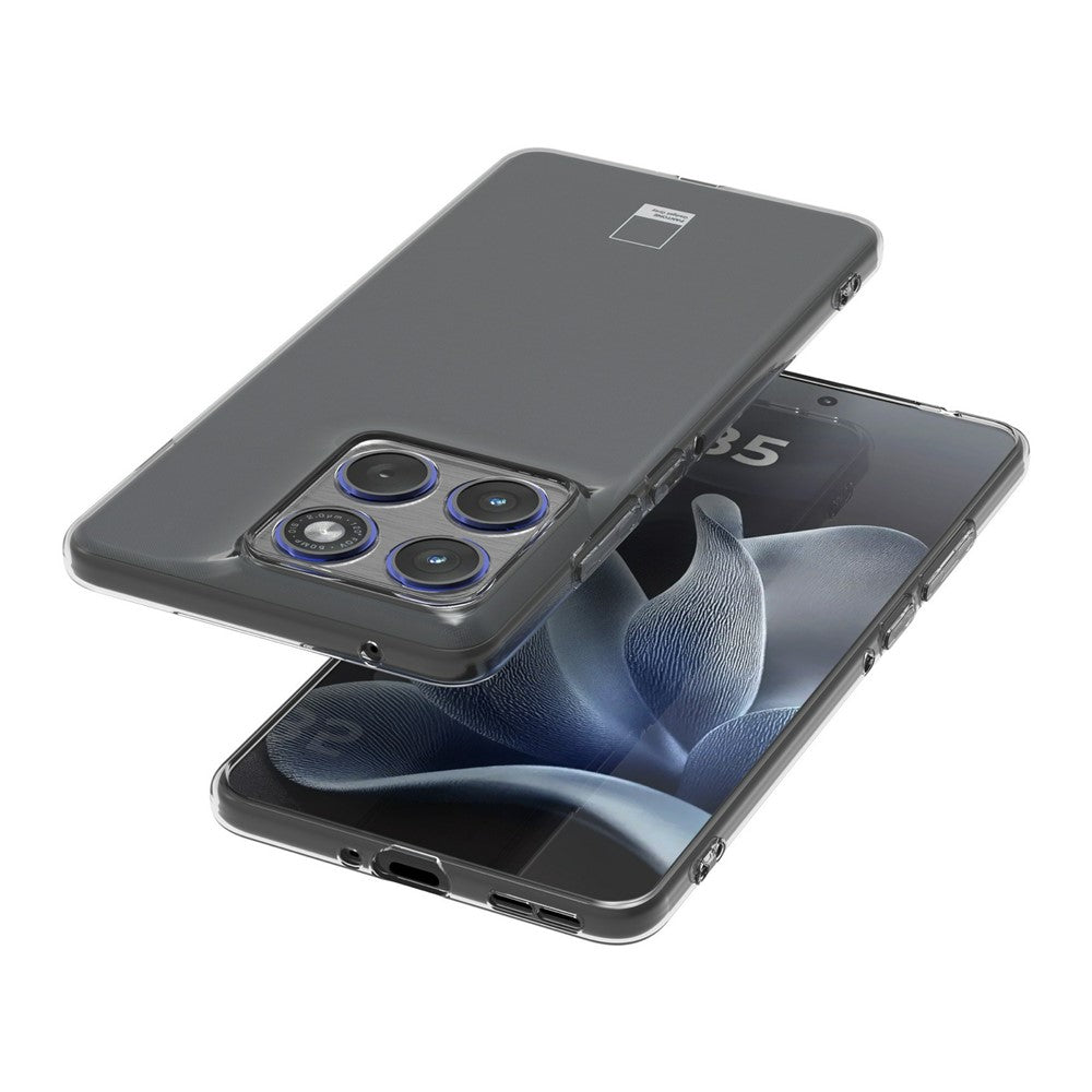 For Motorola Edge 70 5G Back Cover Ultra Thin Flexible TPU Clear Phone Case