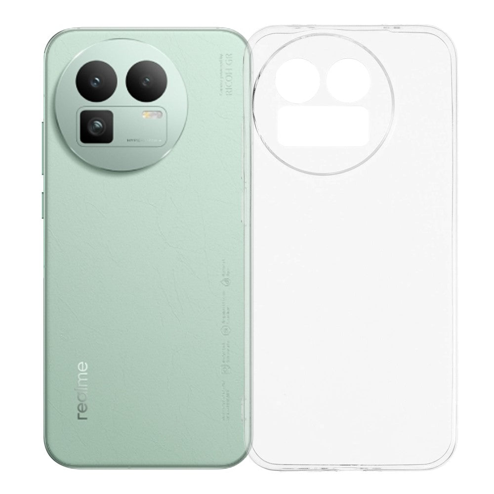 For Realme GT 8 5G Back Cover Ultra Thin Flexible TPU Clear Phone Case