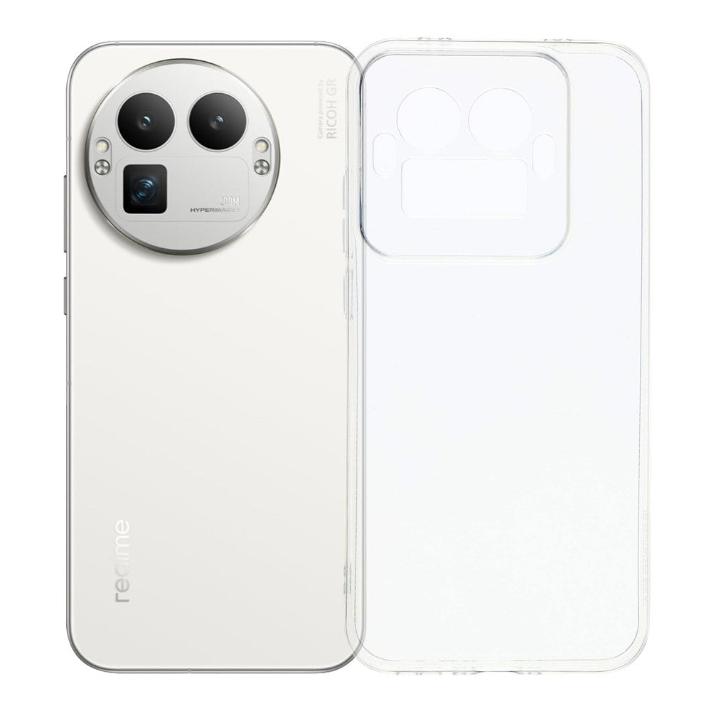 For Realme GT 8 Pro 5G Back Cover Ultra Thin Flexible TPU Clear Phone Case
