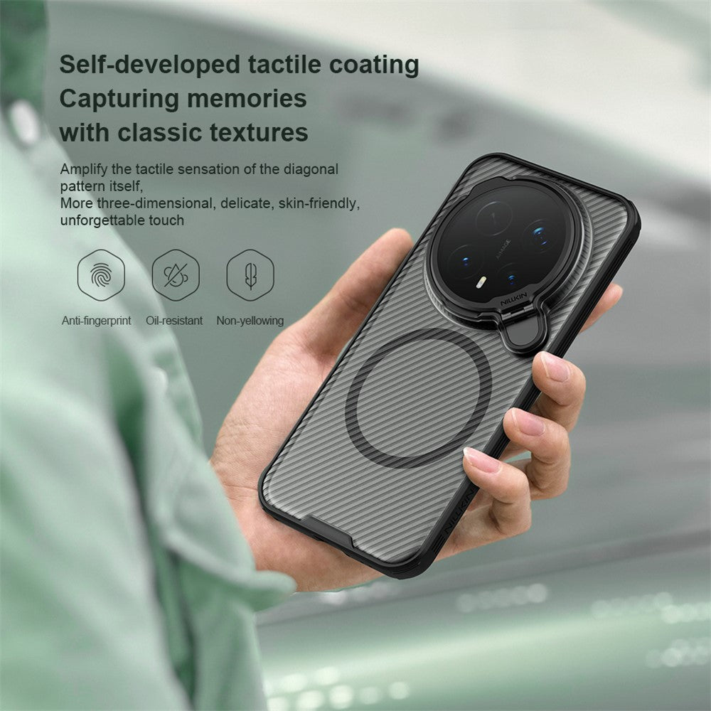 NILLKIN Camshield Prop Magnetic Series for Honor Magic8 Pro 5G Magnetic Case Clear Lens Lid PC TPU Phone Back Cover