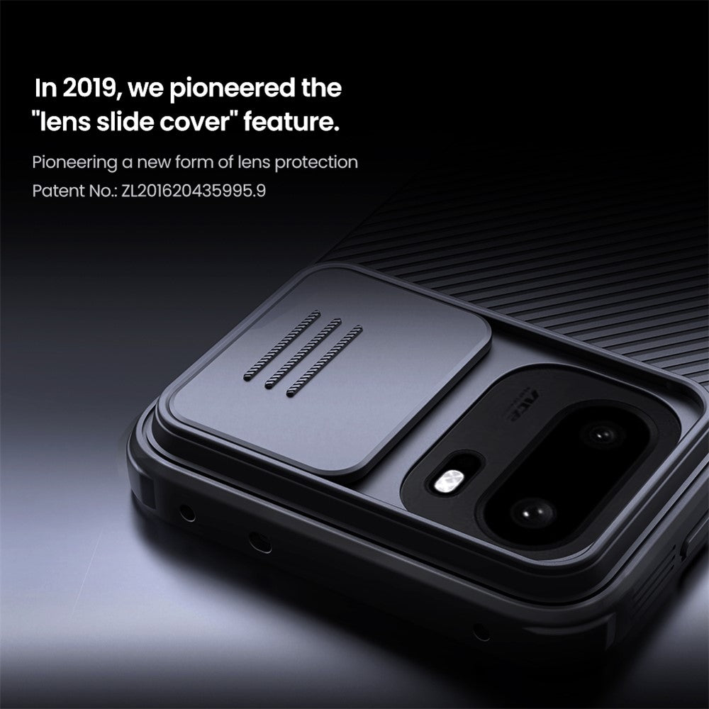 NILLKIN Camshield Pro Series for OnePlus 15R 5G / Ace 6T 5G / Ace 6 5G Case PC + TPU Slide Camera Lid Phone Cover