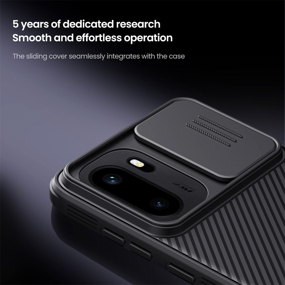 NILLKIN Camshield Pro Series for OnePlus 15R 5G / Ace 6T 5G / Ace 6 5G Case PC + TPU Slide Camera Lid Phone Cover