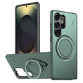 For Samsung Galaxy S23 Ultra / Galaxy S22 Ultra 5G Magnetic Case Rotating Kickstand TPU + PC Phone Cover