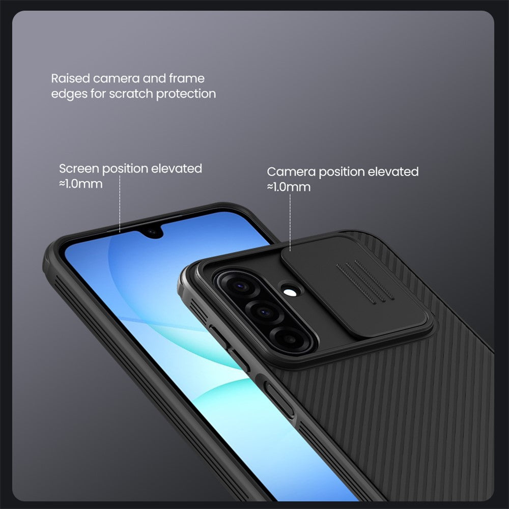 NILLKIN Camshield Pro Series for Samsung Galaxy A37 5G Case PC + TPU Slide Camera Lid Phone Cover