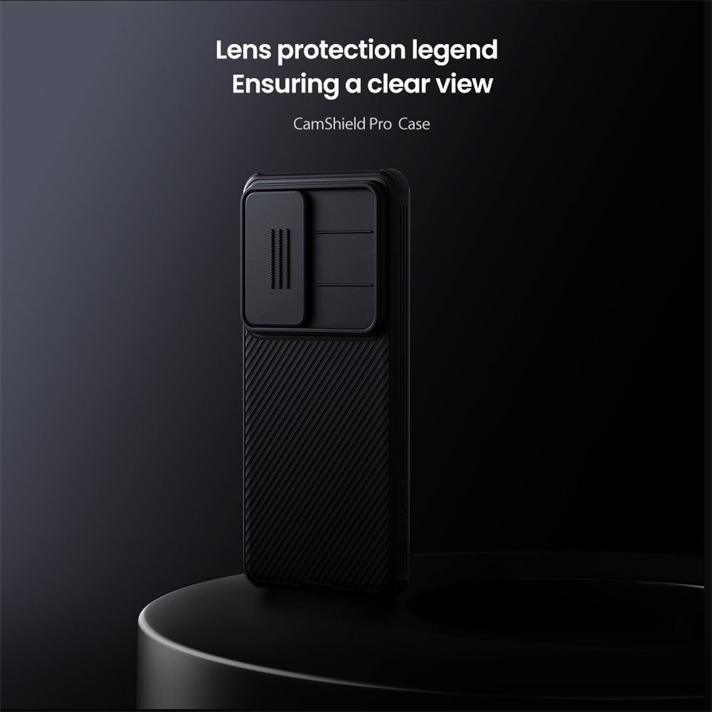 NILLKIN Camshield Pro Series for Samsung Galaxy S26 Case PC + TPU Slide Camera Lid Phone Cover