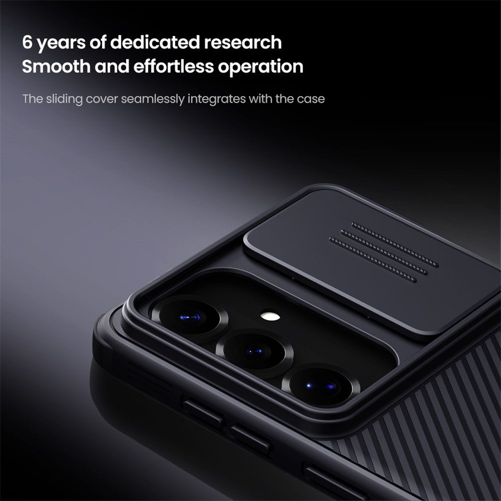 NILLKIN Camshield Pro Series for Samsung Galaxy S26 Case PC + TPU Slide Camera Lid Phone Cover