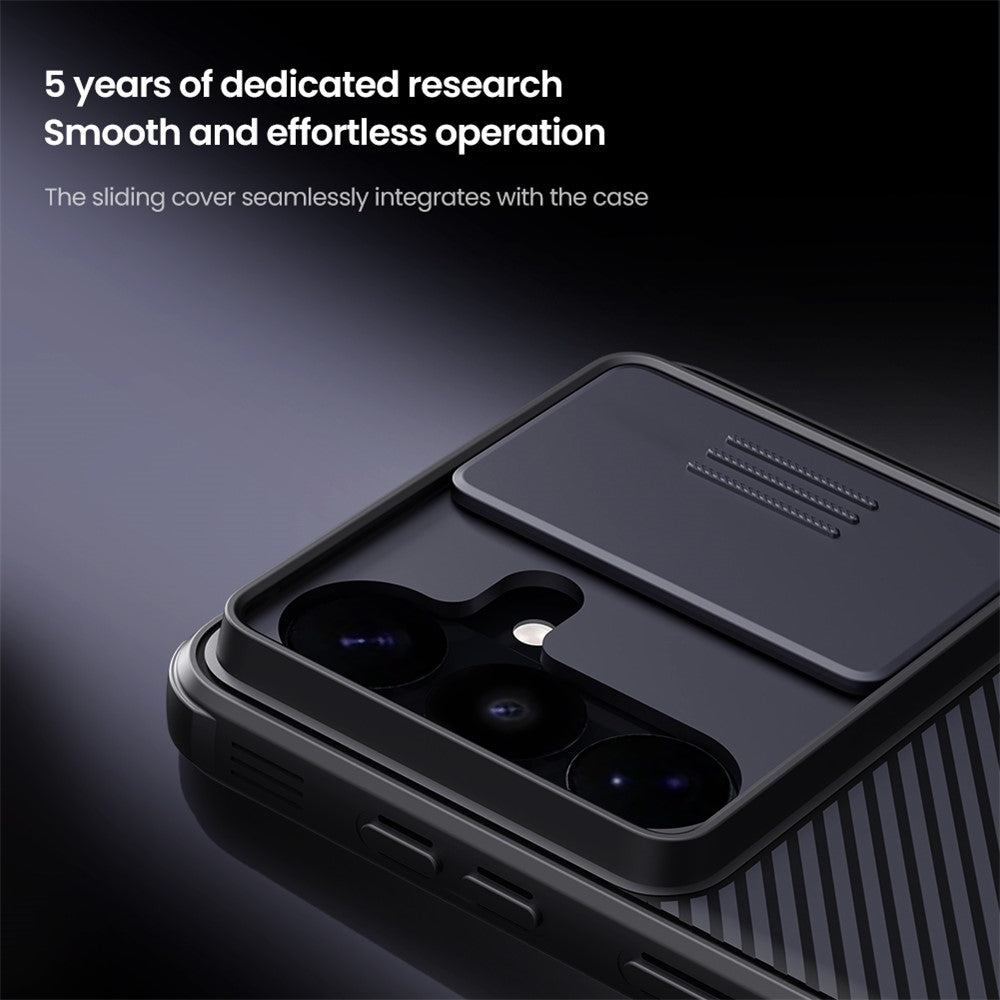 NILLKIN Camshield Pro Series for Samsung Galaxy S26+ Case PC + TPU Slide Camera Lid Phone Cover