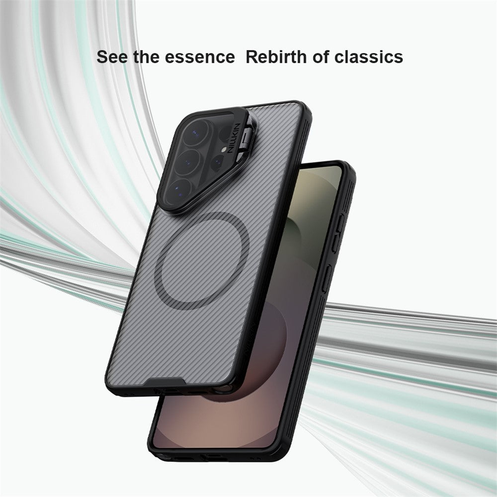 NILLKIN Camshield Prop Magnetic Series for Samsung Galaxy S26 Ultra Case Clear Lens Lid PC TPU Phone Back Cover