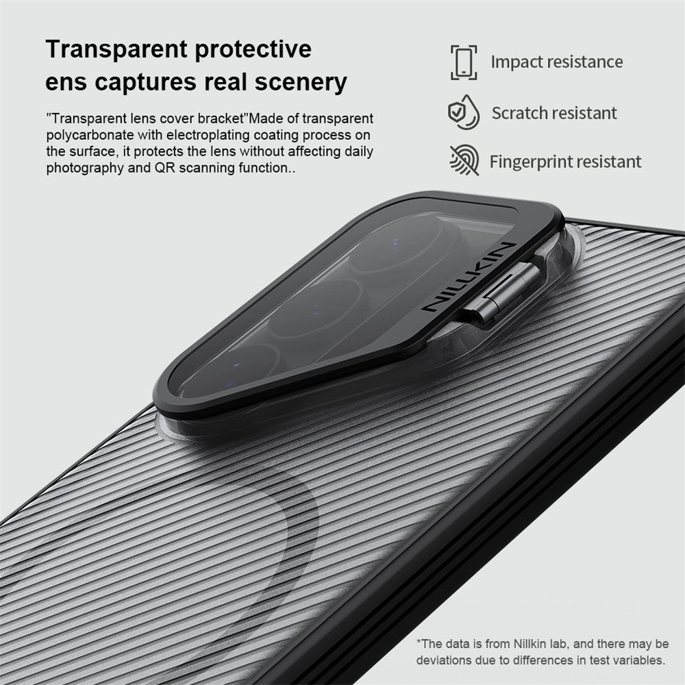 NILLKIN Camshield Prop Magnetic Series for Samsung Galaxy S26 Ultra Case Clear Lens Lid PC TPU Phone Back Cover