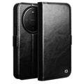 QIALINO For Huawei Mate 80 Pro Case Genuine Cow Leather Stand Wallet Phone Cover