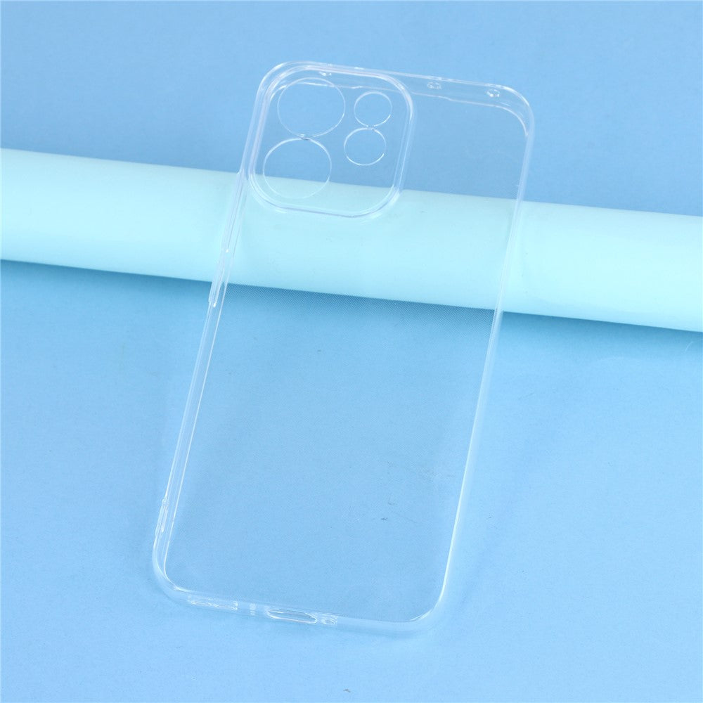 For Oppo Reno15 F 5G Back Cover Ultra Thin Flexible TPU Clear Phone Case