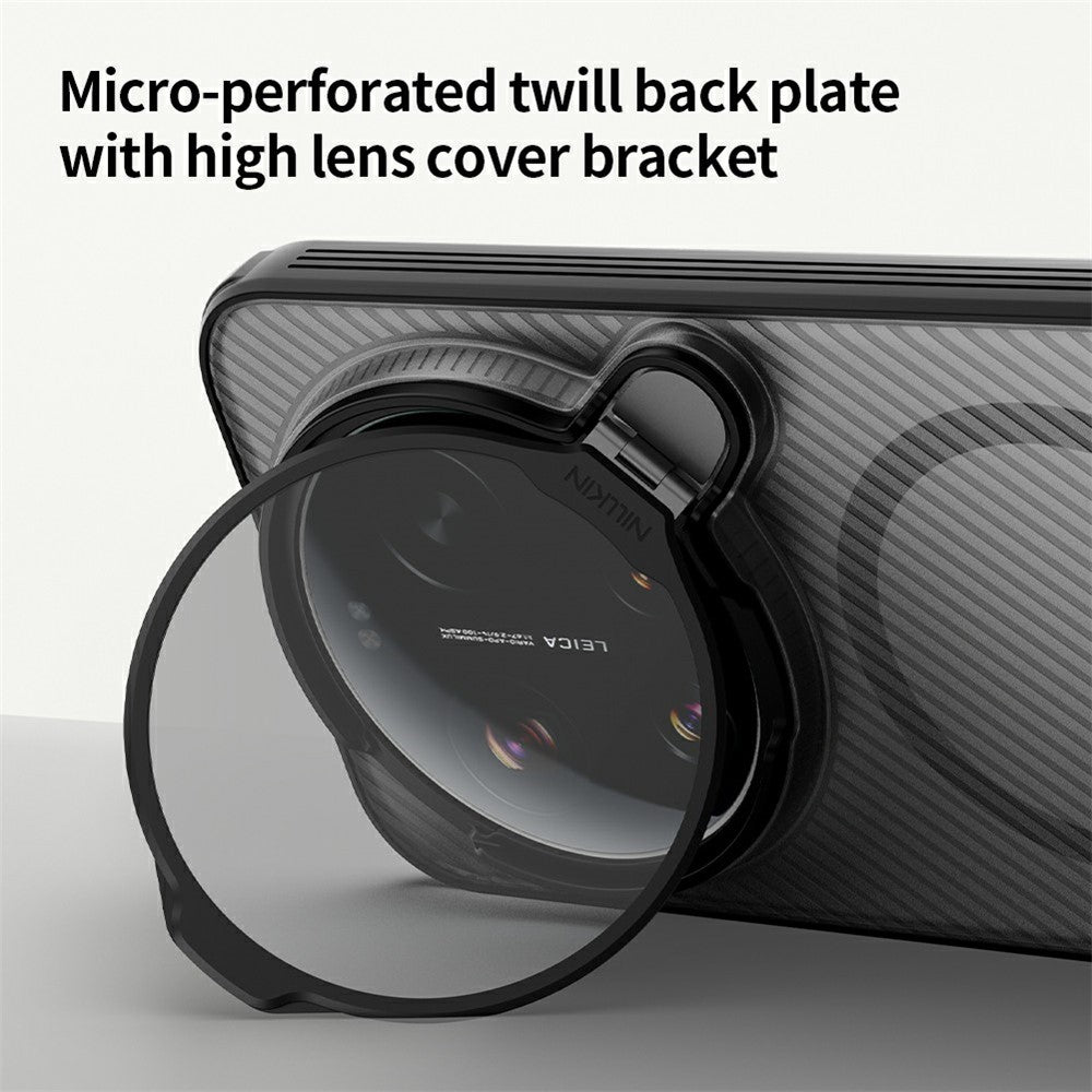 NILLKIN Camshield Prop Magnetic Series for Xiaomi 17 Ultra 5G Case Clear Lens Lid PC TPU Phone Back Cover