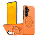 For Samsung Galaxy S26+ Magnetic Case Rotating Kickstand TPU + PC Phone Cover