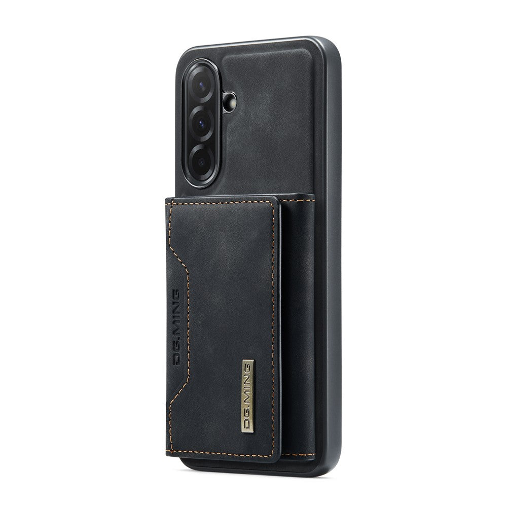 DG.MING M2 Series for Samsung Galaxy A37 5G Magnetic Case PU + PC + TPU Phone Cover Detachable Wallet Kickstand