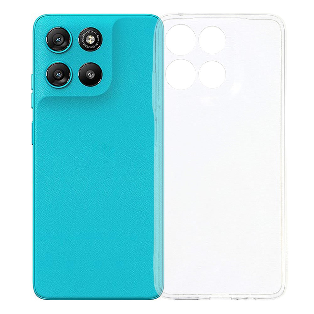 For Motorola Moto G67 Power 5G Back Cover Ultra Thin Flexible TPU Clear Phone Case