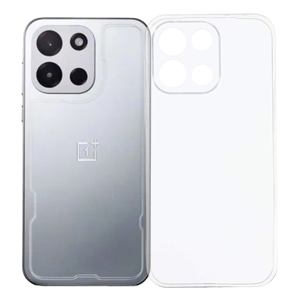 For OnePlus Turbo 6 5G Back Cover Ultra Thin Flexible TPU Clear Phone Case