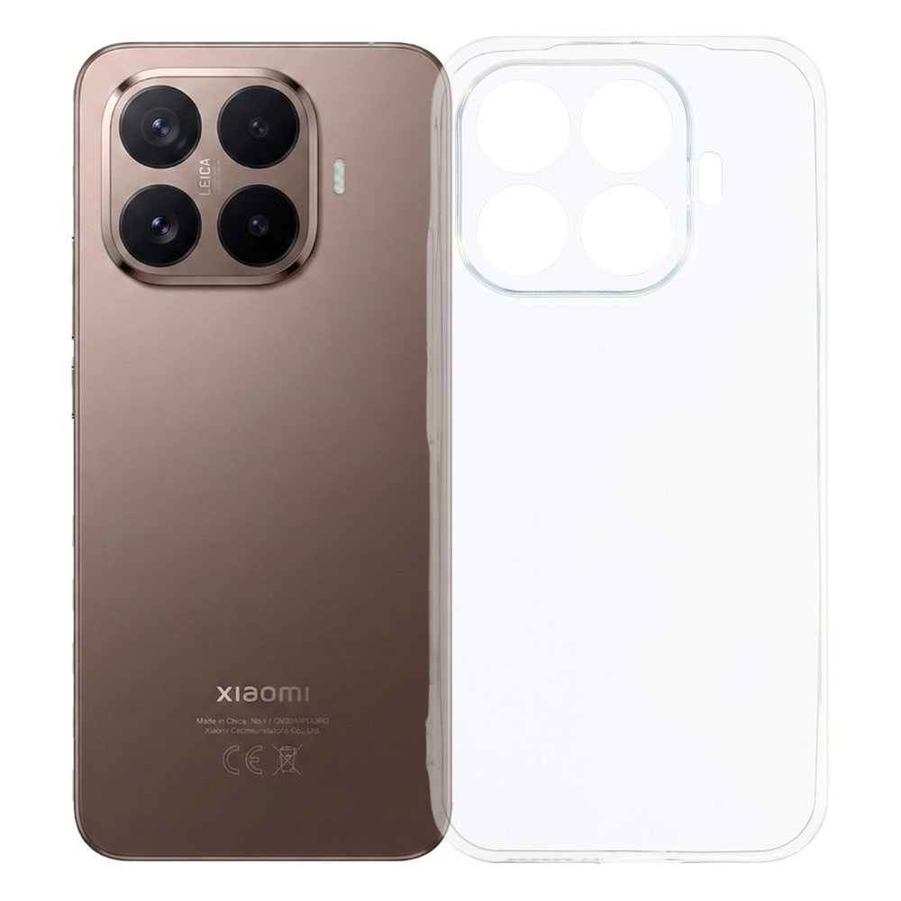 For Xiaomi 17T Back Cover Ultra Thin Flexible TPU Clear Phone Case