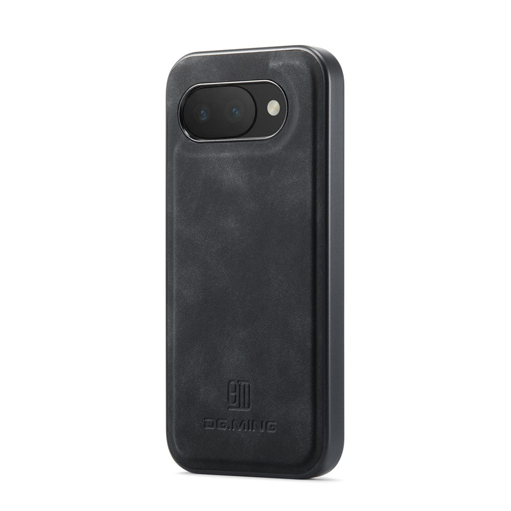 DG.MING M2 Series for Google Pixel 10a Magnetic Case PU + PC + TPU Phone Cover Detachable Wallet Kickstand