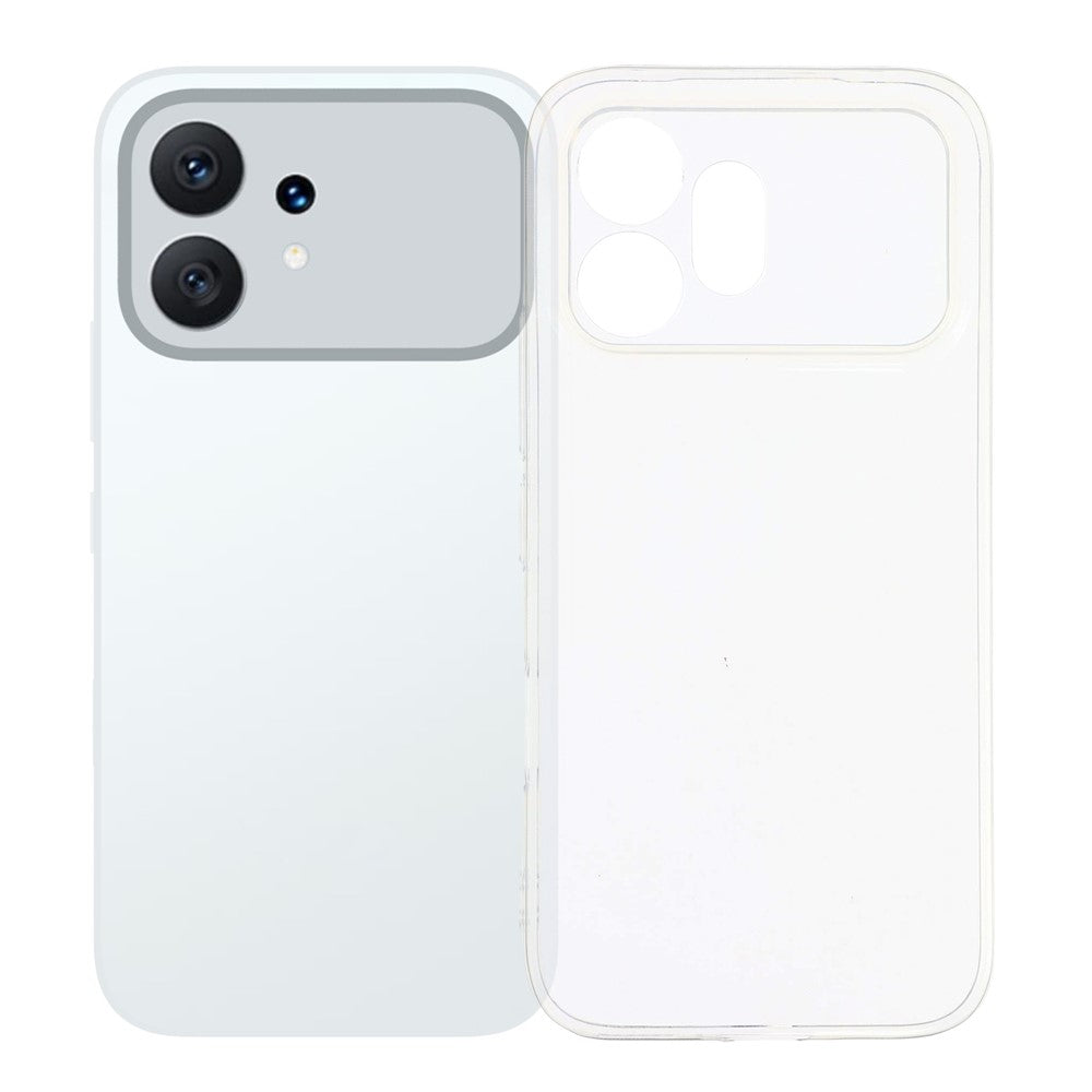For Honor 600 5G Back Cover Ultra Thin Flexible TPU Clear Phone Case