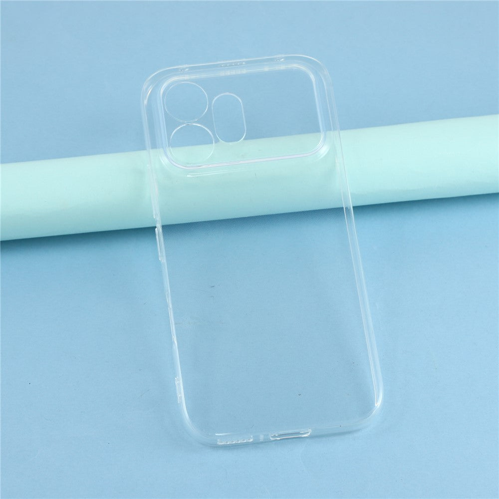 For Honor 600 5G Back Cover Ultra Thin Flexible TPU Clear Phone Case