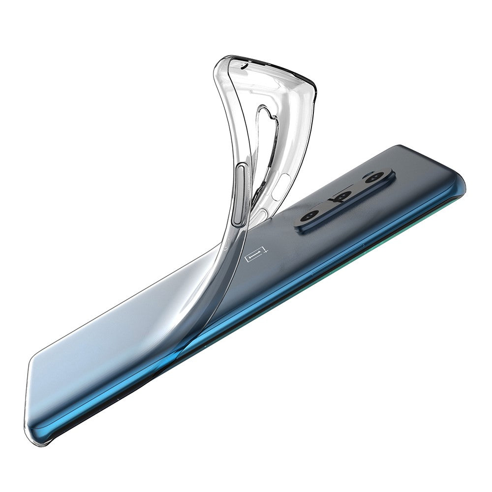 For OnePlus 8 Pro Clear Non-Slip Protective Phone Case Soft TPU Slim Fit Cover