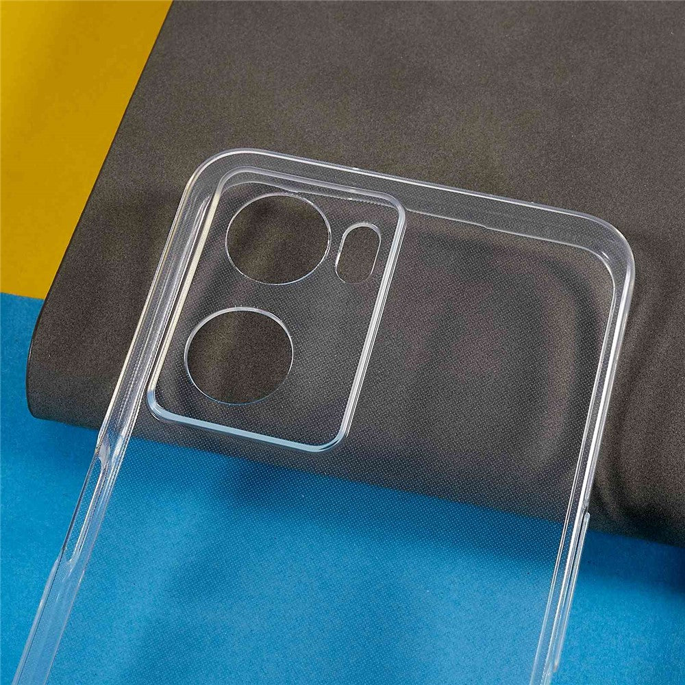 Crystal Clear Back Protective Case for Oppo A57 4G / A57s 4G, Anti-Yellowing Shell Lightweight TPU Phone Cover