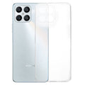 For Honor X8 5G Crystal Clear Back Case, Soft TPU Drop Protection Anti-Yellowing Slim Phone Cover