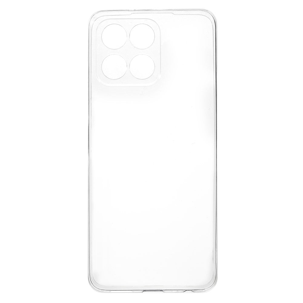For Honor X8 5G Crystal Clear Back Case, Soft TPU Drop Protection Anti-Yellowing Slim Phone Cover