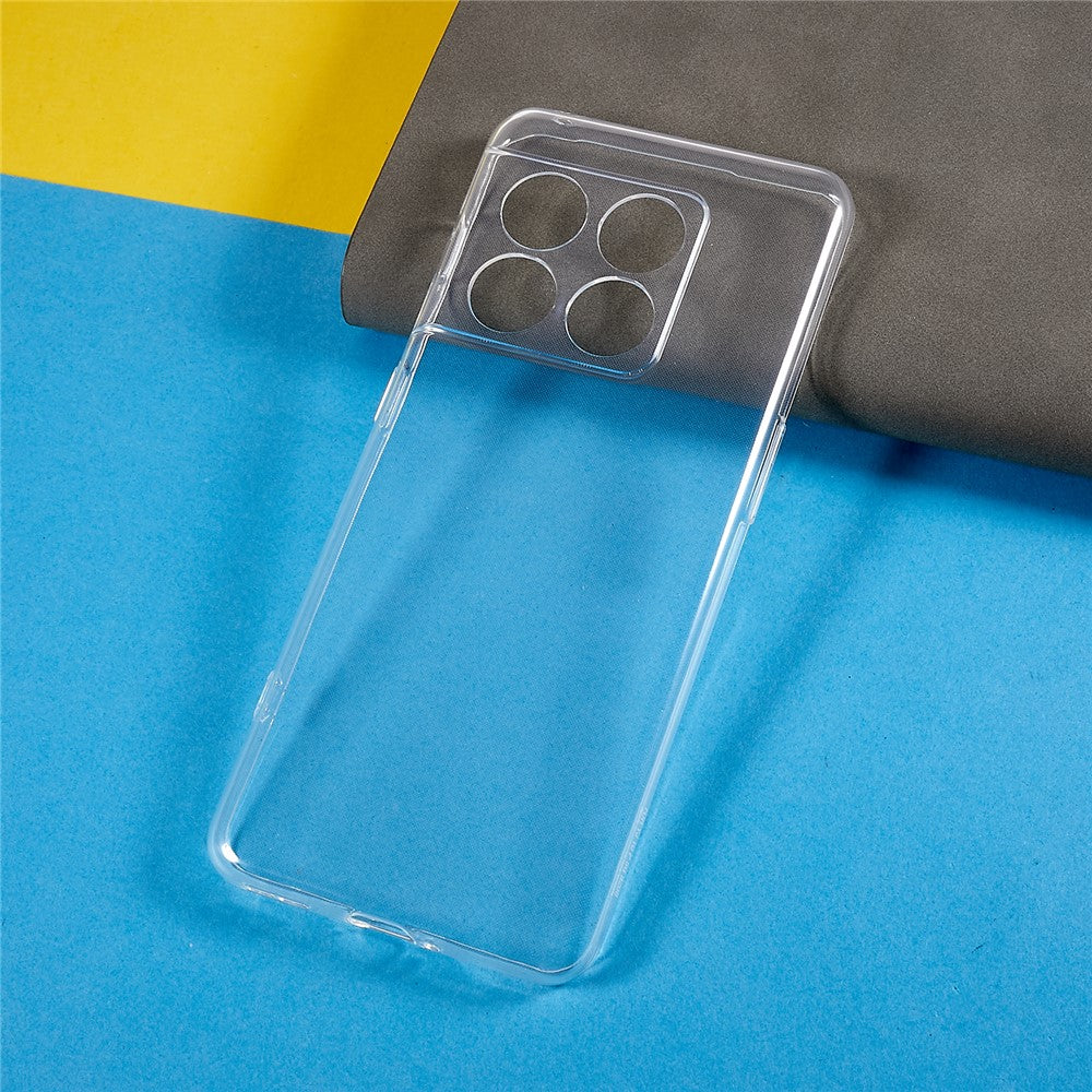 Anti-Fall Soft TPU Phone Cover For OnePlus 10 Pro 5G Anti-Yellowing Ultra Slim Transparent Smartphone Case