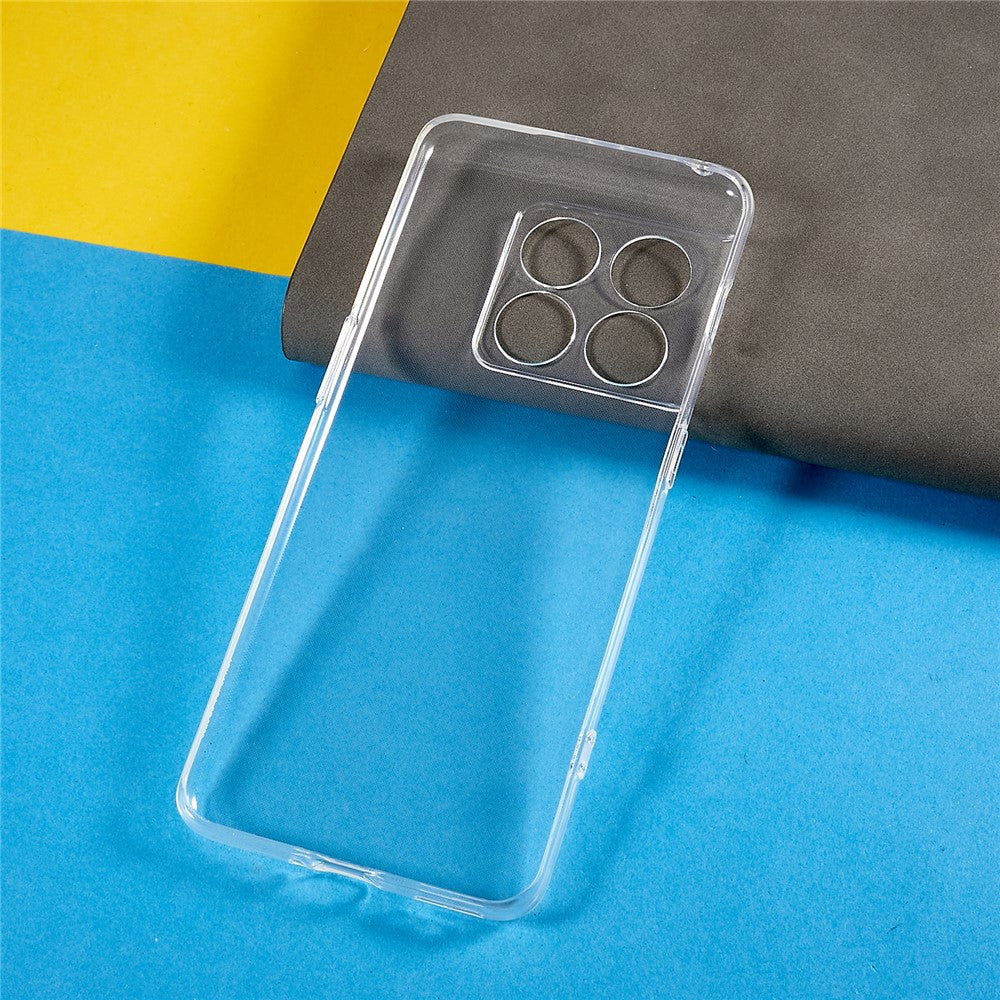Anti-Fall Soft TPU Phone Cover For OnePlus 10 Pro 5G Anti-Yellowing Ultra Slim Transparent Smartphone Case