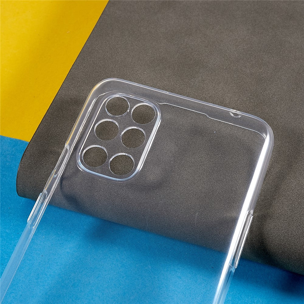 For OnePlus 8T Transparent Phone Case Anti-Yellowing Flexible TPU Ultra Slim Mobile Phone Cover