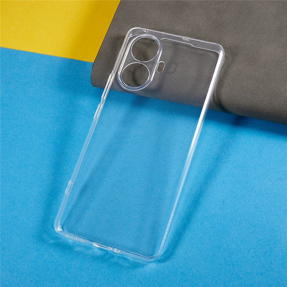 TPU Protective Phone Case for Realme 10 Pro+ 5G, Anti-Yellowing Slim Transparent Mobile Phone Cover