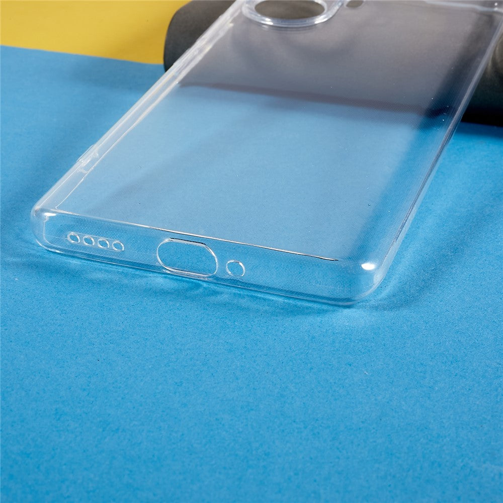 TPU Protective Phone Case for Realme 10 Pro+ 5G, Anti-Yellowing Slim Transparent Mobile Phone Cover