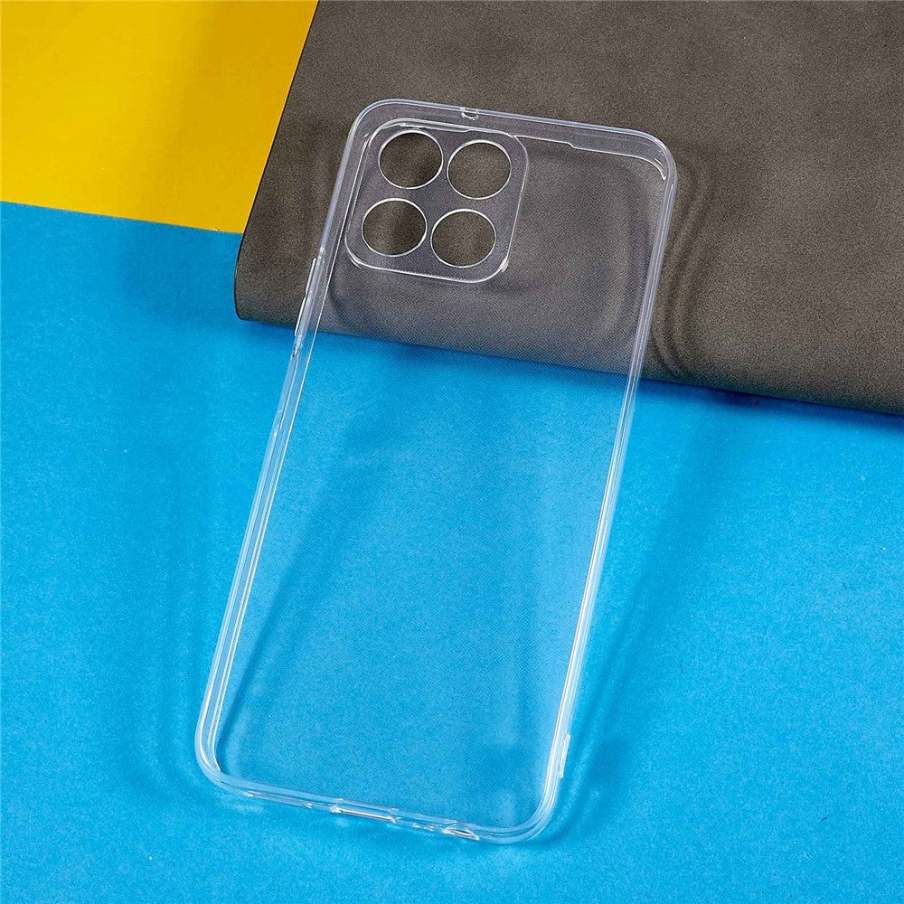For Honor X6 4G Soft TPU Transparent Back Cover Scratch-Resistant Ultra Slim Protective Cell Phone Case