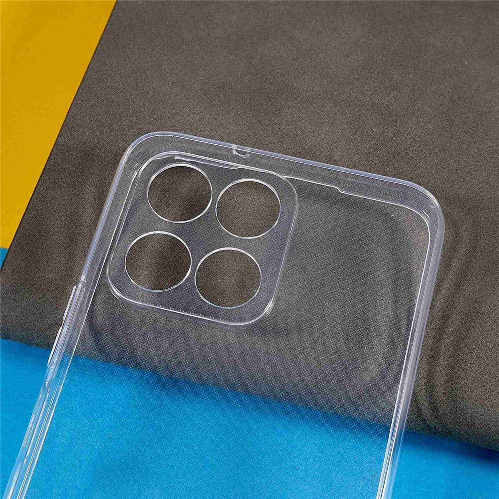 For Honor X6 4G Soft TPU Transparent Back Cover Scratch-Resistant Ultra Slim Protective Cell Phone Case