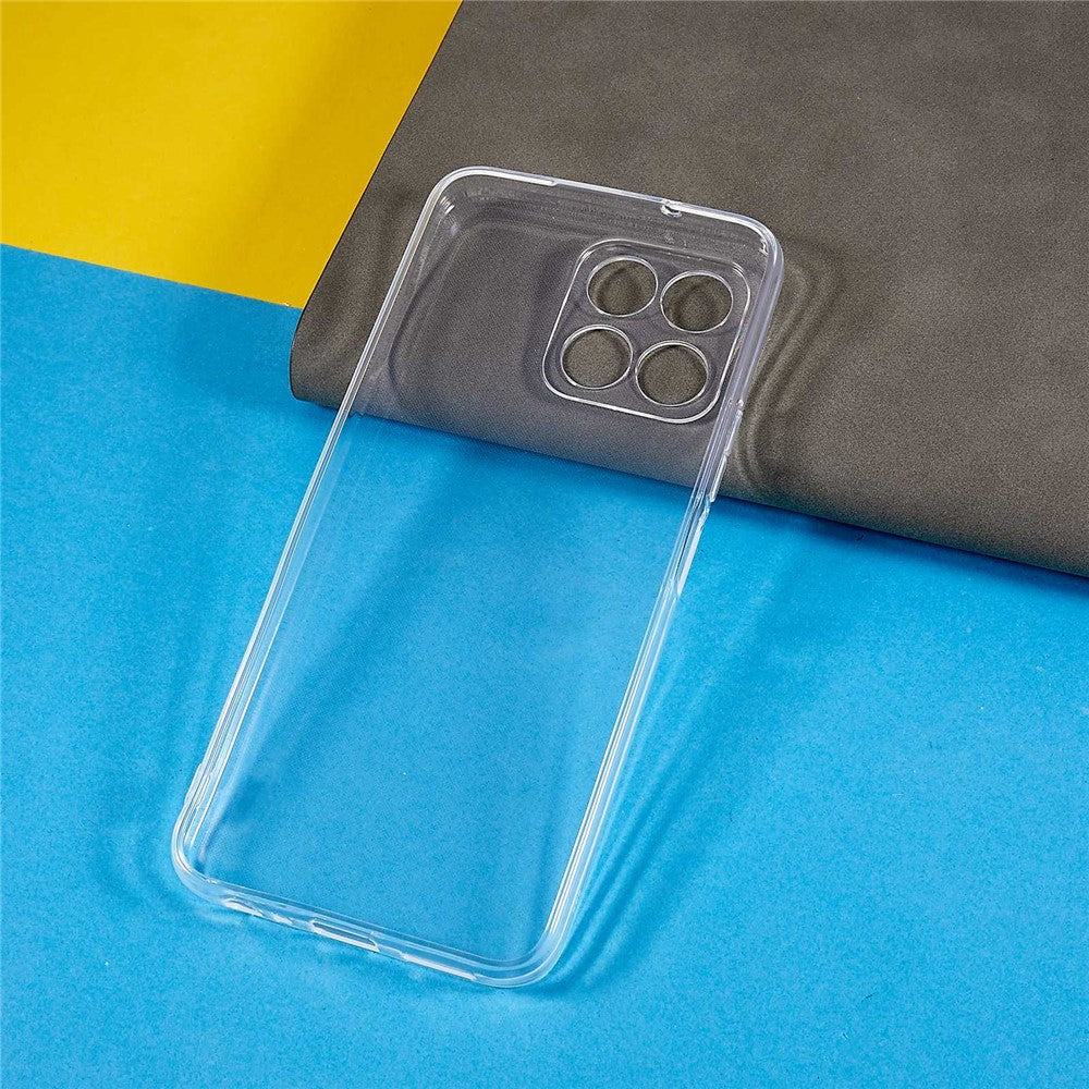 For Honor X6 4G Soft TPU Transparent Back Cover Scratch-Resistant Ultra Slim Protective Cell Phone Case