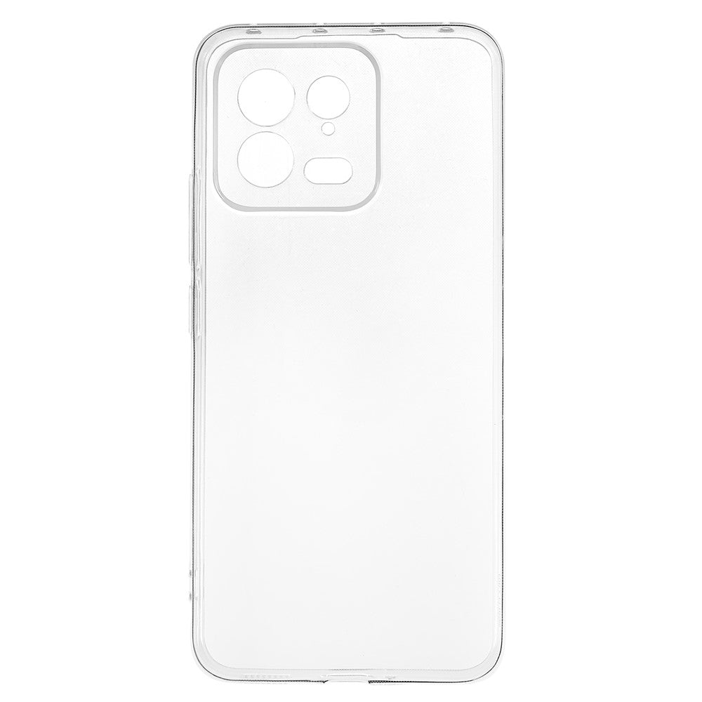 For Xiaomi 13 5G Protective Phone Cover, Soft Slim TPU Anti-Scratch Transparent Clear Phone Case