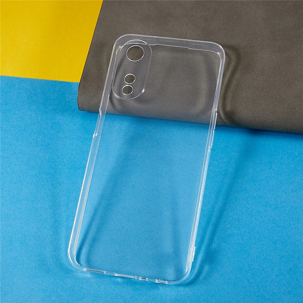 For Oppo A58 5G Protective Phone Cover, Collision Resistant Slim TPU Transparent Clear Phone Case