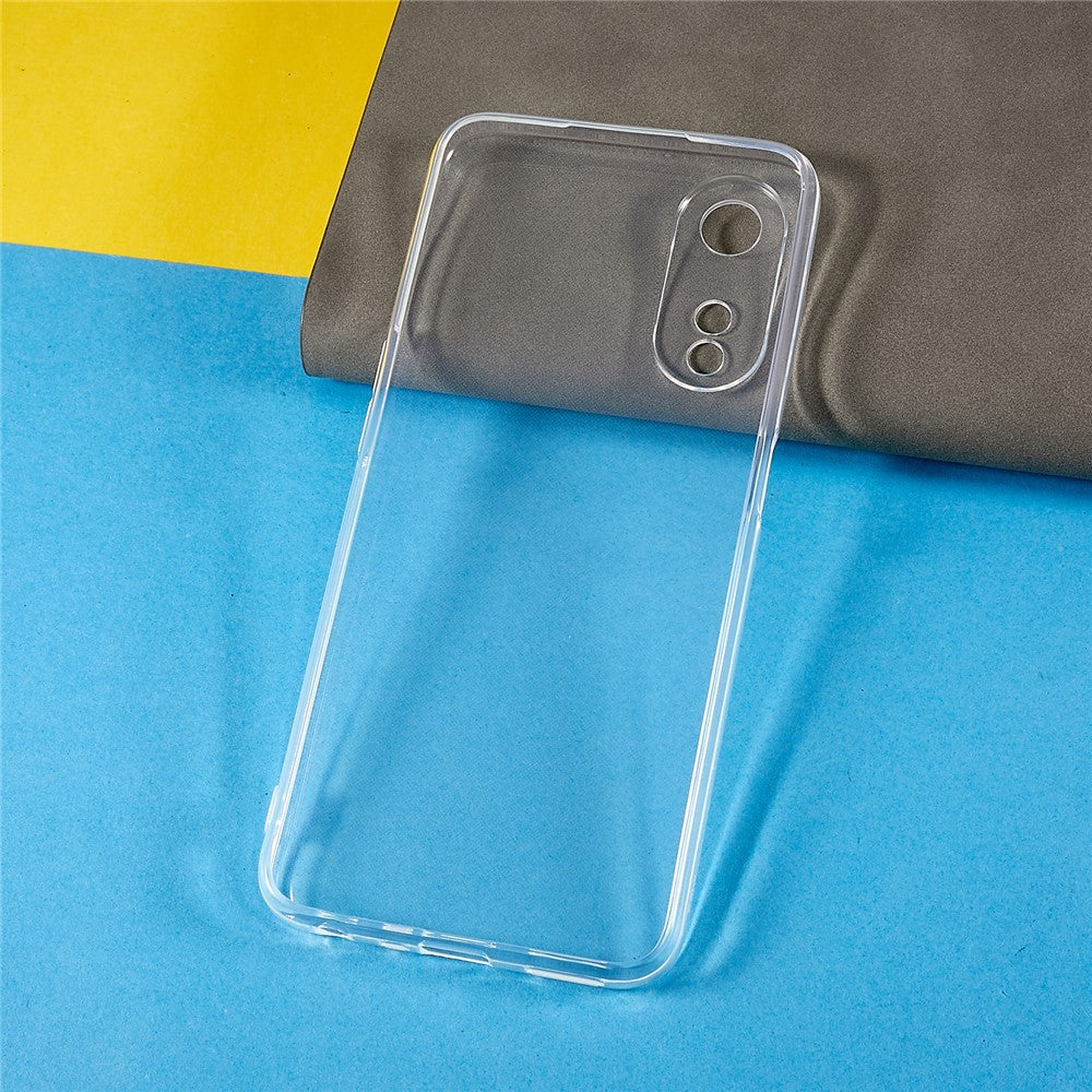 For Oppo A58 5G Protective Phone Cover, Collision Resistant Slim TPU Transparent Clear Phone Case