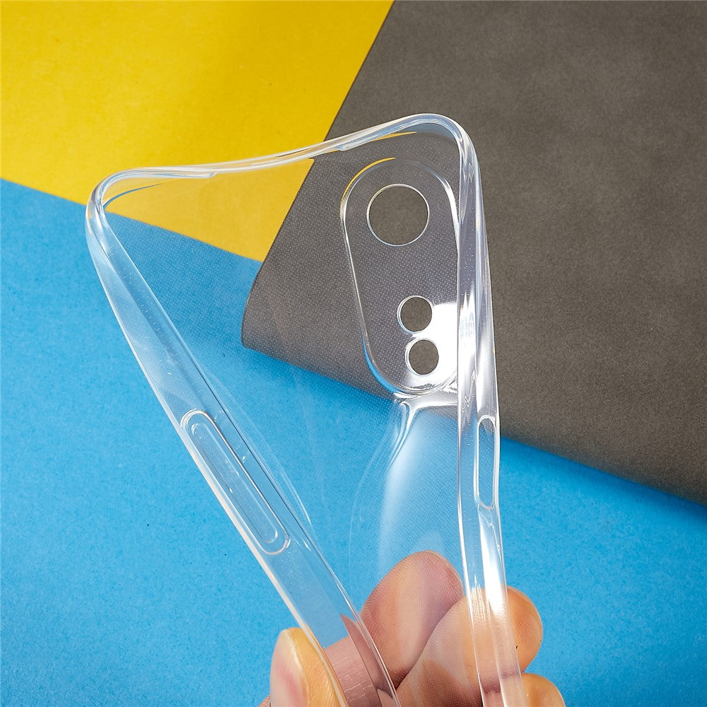 For Oppo A58 5G Protective Phone Cover, Collision Resistant Slim TPU Transparent Clear Phone Case