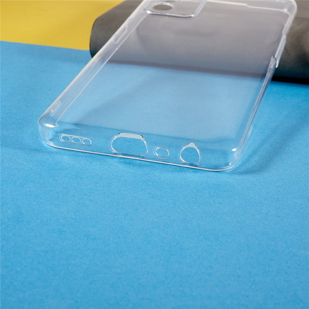For Oppo A16 / A16s / A54s Protective Phone Cover, Shock-Absorbing Slim TPU Transparent Clear Phone Case