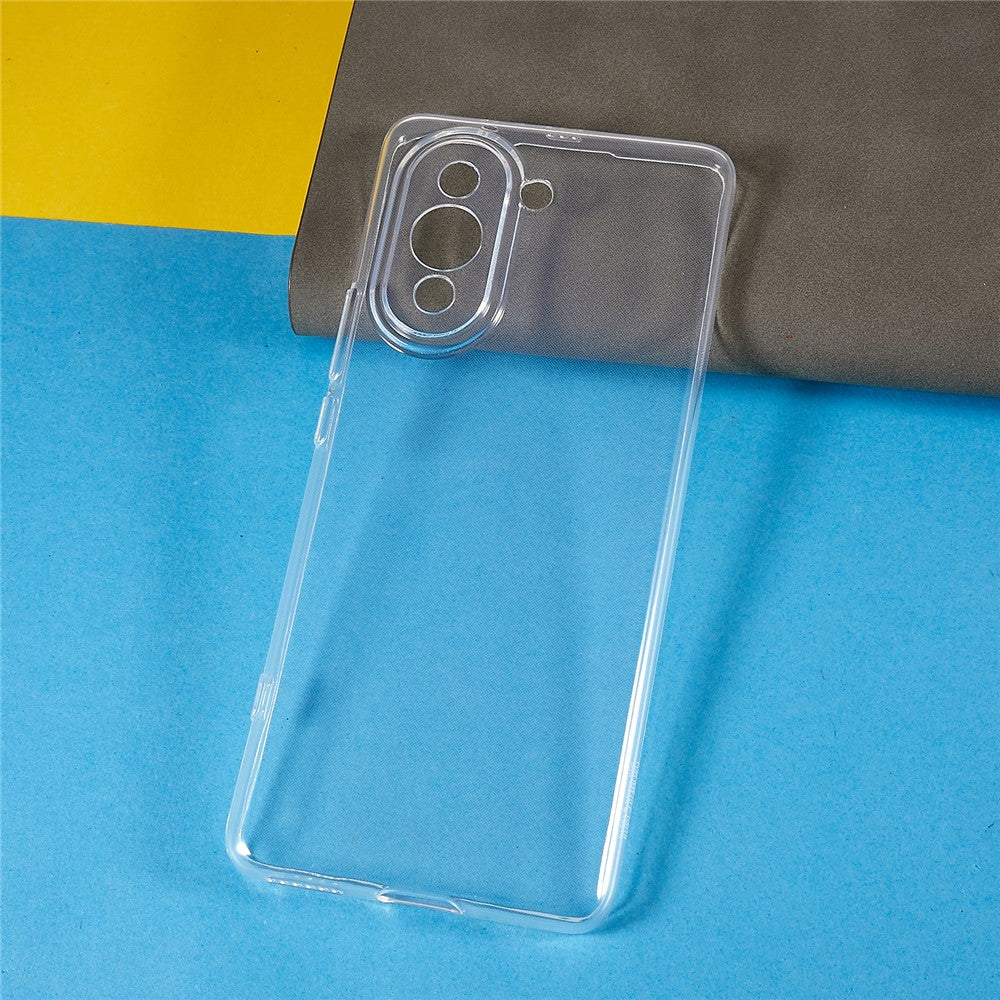 For Huawei nova 10 Pro 4G Soft Slim TPU Anti-Scratch Smartphone Case Transparent Clear Anti-Fall Mobile Phone Cover